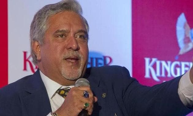 Kingfisher Airlines Chairman Vijay Mallya speaks to the media during a news conference in Mumbai .(Vivek Prakash/Reuters)