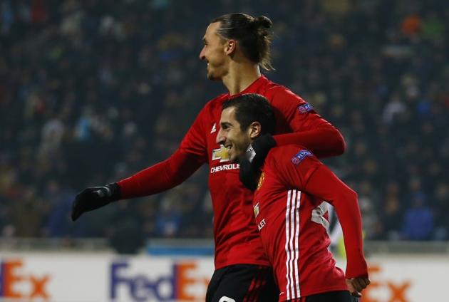 Henrikh Mkhitaryan, Zlatan Ibrahimovic were on the scoresheet as Manchester United cruised to a 2-0 win against Zorya Luhansk . (REUTERs) Henrikh Mkhitaryan, Zlatan Ibrahimovic were on the scoresheet as Manchester United cruised to a 2-0 win against Zorya Luhansk . (REUTERs)