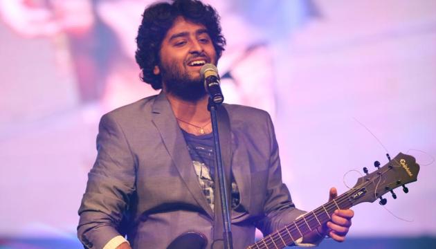 Arijit Singh says he likes Papon, Shalmali (Kholgade) and Chinmayi (Sripaada) singing from his contemporaries.(HT Photo)
