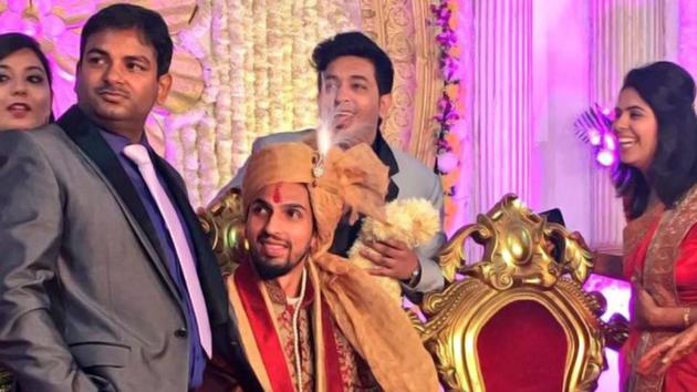 The wedding happened in an upscale farmhouse in Gurgaon.