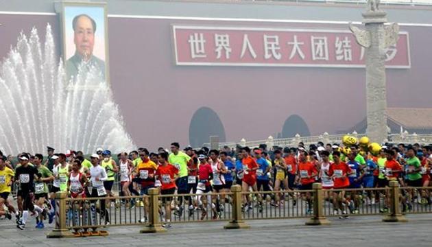 One runner suffered sudden heart failure before the finish line while the other one died after crossing the finish line.(AFP Representational Photo)