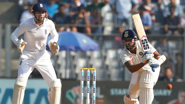 Murali Vijay mixed caution and aggression to give India a steady platform. (Photo by: BCCI)