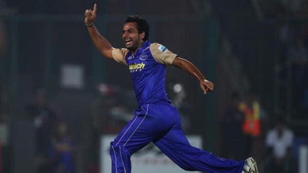 Sumit Narwal completed 200 first-class scalps with a four-wicket haul in the Saurashtra first innings. (IPL via Getty Images) Sumit Narwal completed 200 first-class scalps with a four-wicket haul in the Saurashtra first innings. (IPL via Getty Images)