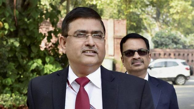 CBI interim director Rakesh Asthana at Parliament House in New Delhi on Wednesday.(PTI) CBI interim director Rakesh Asthana at Parliament House in New Delhi on Wednesday.(PTI)
