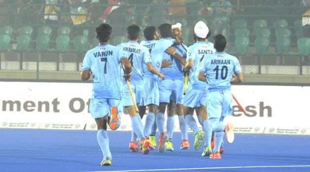 India will face South Africa in the group stage of 2016 Hockey Junior World Cup. (HT Photo) India will face South Africa in the group stage of 2016 Hockey Junior World Cup. (HT Photo)