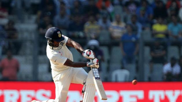 Jayant Yadav came closer to his century as the partnership went past 200. (BCCI) 