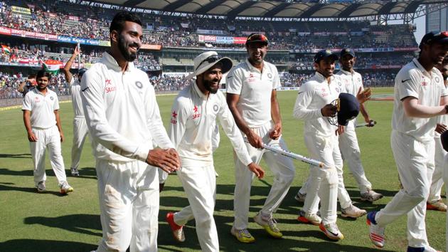 India have not lost a single Test at home since Virat Kohli took over the full-time captaincy from MS Dhoni at the start of 2015. (Photo by: Deepak Malik/ BCCI/ SPORTZPICS)