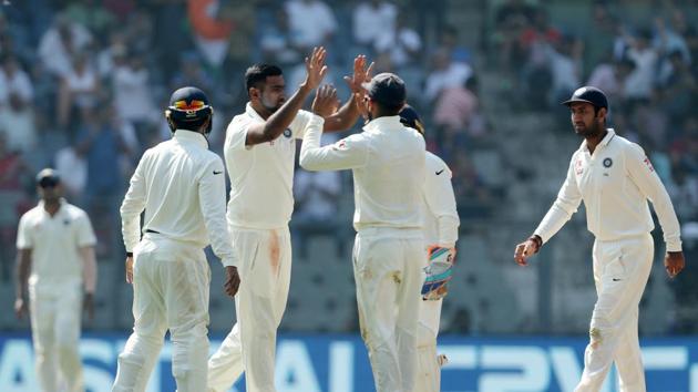 Ravichandran Ashwin picked up the key wickets of Keaton Jennings for 112 and Moeen Ali for 50 as India stalled England’s progress. Ashwin ended with 6/112 and this was crucial in India restrciting England to 400. (BCCI)