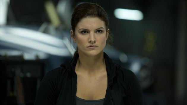Gina Carano, the MMA fighter played Riley Kicks, the right hand woman of Dwayne Johnson’s character in Fast & Furious 6. (Universal)