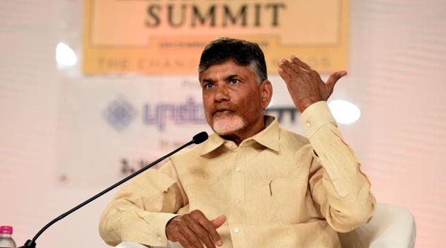 The Andhra Pradesh government’s decision to appoint 25 journalists on specifically for publicity work for chief minister N Chandababu Naidu has drawn flak from various quarters. (Arun Sharma/HT PHOTO) The Andhra Pradesh government’s decision to appoint 25 journalists on specifically for publicity work for chief minister N Chandababu Naidu has drawn flak from various quarters. (Arun Sharma/HT PHOTO)
