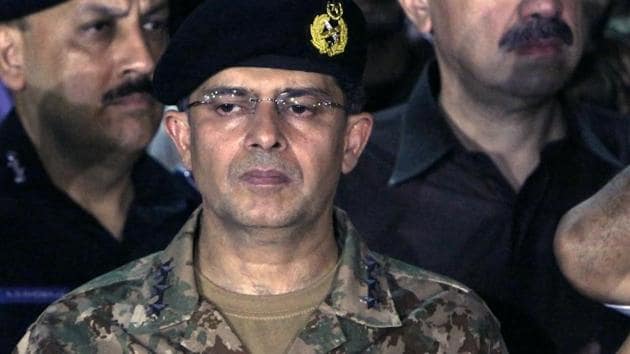 In this July 26, 2016 photo, Pakistani army senior officer Lt. Gen. Naveed Mukhtar attends funeral prayers in Karachi, Pakistan. Pakistan's military announced, Monday, Dec. 12, 2016 a major reshuffle in its senior posts, including appointing a new chief for the country's top spy agency. A statement said Mukhtar will replace Lt. Gen. Rizwan Akhtar as the Inter-Services Intelligence chief. (AP Photo/Shakil Adil)(AP)