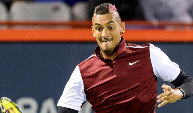 Nick Kyrgios of Australia, who was suspended by ATP for “not trying in a match” at the Shanghai Masters, is looking forward to the 2017 season. (AFP) Nick Kyrgios of Australia, who was suspended by ATP for “not trying in a match” at the Shanghai Masters, is looking forward to the 2017 season. (AFP)