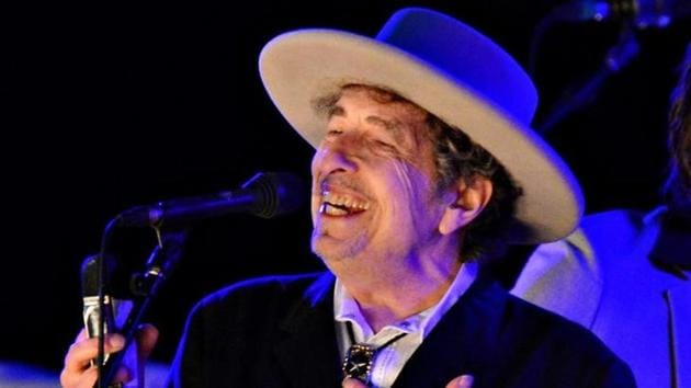 American folk singer Bob Dylan performing at The Hop Festival in Paddock Wood, Kent, in June 2012.(Reuters Photo) American folk singer Bob Dylan performing at The Hop Festival in Paddock Wood, Kent, in June 2012.(Reuters Photo)