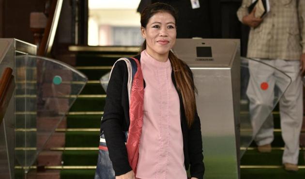 Boxer MC Mary Kom, the five-time world champion, is currently attending the national camp in Delhi in a bid to keep in shape for major events such as the 2018 Asian Games and the Commonwealth Games.(HT PHOTO) Boxer MC Mary Kom, the five-time world champion, is currently attending the national camp in Delhi in a bid to keep in shape for major events such as the 2018 Asian Games and the Commonwealth Games.(HT PHOTO)