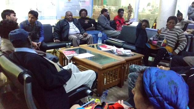 Patients from abroad at a Delhi hospital. A majority of medical tourists who come to India each year are from Africa. (HT Photo) Patients from abroad at a Delhi hospital. A majority of medical tourists who come to India each year are from Africa. (HT Photo)