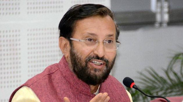 Union HRD minister Prakash Javadekar speaks during a press conference in Varanasi. (PTI File Photo) Union HRD minister Prakash Javadekar speaks during a press conference in Varanasi. (PTI File Photo)