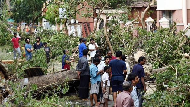 Vardah was the last in the string of unlucky events for the state. (PTI) Vardah was the last in the string of unlucky events for the state. (PTI)