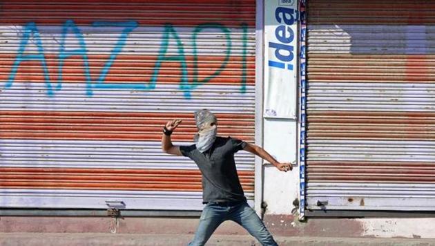 The BJP is firm on its policy of not sparing any Kashmiri who has pro-freedom sentiments or has been involved in armed rebellion (AFP) The BJP is firm on its policy of not sparing any Kashmiri who has pro-freedom sentiments or has been involved in armed rebellion (AFP)