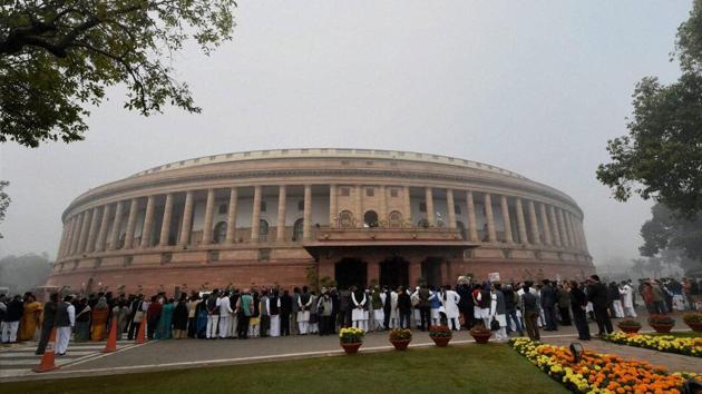 Opposition leaders protest to observe a 'Black Day' against demonetisation at Parliament House in New Delhi. (PTI File Photo) Opposition leaders protest to observe a 'Black Day' against demonetisation at Parliament House in New Delhi. (PTI File Photo)