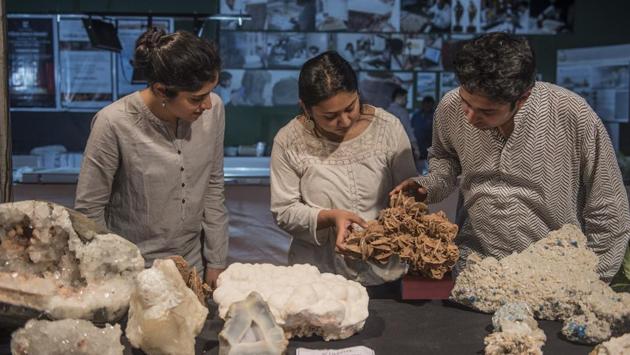 Look what I found: The rocks are made from fine grain basalt and other minerals. (SATISH BATE/HT PHOTO) 