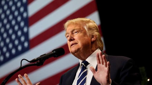 US President-elect Donald Trump speaks at the USA Thank You Tour event at the Wisconsin State Fair Exposition Center in West Allis, Wisconsin. (Reuters Photo) US President-elect Donald Trump speaks at the USA Thank You Tour event at the Wisconsin State Fair Exposition Center in West Allis, Wisconsin. (Reuters Photo)