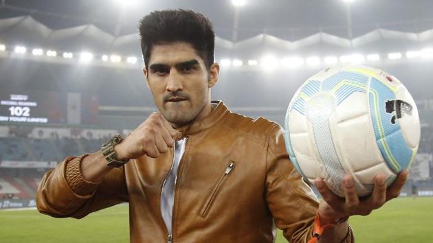 Vijender Singh will defend his WBO Asia Pacific super middleweight title against Tanzania’s Francis Cheka.(Photo: ISL)