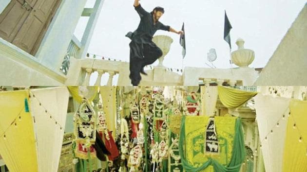 Reportedly, complaints have been filed in Jaunpur (UP) and Mayur Vihar (Delhi) demanding removal of the scene from Raees. Reportedly, complaints have been filed in Jaunpur (UP) and Mayur Vihar (Delhi) demanding removal of the scene from Raees.