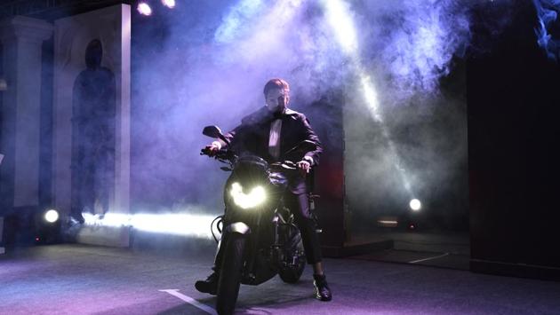 For now Dominar 400 stands alone with no direct competition on which the company President Eric Vas said that , “We believe that a high quality product with the latest technology and offering high performance should be accessible.” (Sanjeev Verma/HT PHOTO)