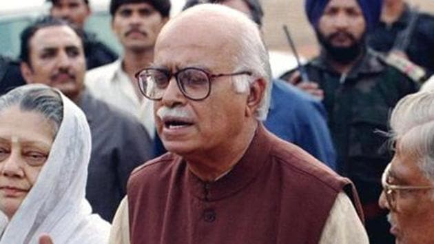 BJP veteran LK Advani rued the continued disruption of Parliament by protesting members.(File Photo)