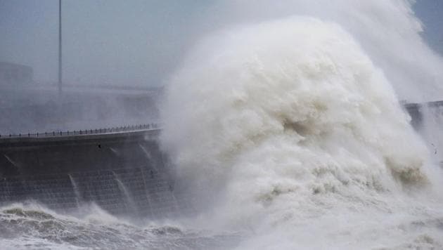 The wave was recorded in the North Atlantic ocean between Iceland and the UK by an automated buoy in February 2013, according to the World Meteorological Organisation. (AP file/representative) The wave was recorded in the North Atlantic ocean between Iceland and the UK by an automated buoy in February 2013, according to the World Meteorological Organisation. (AP file/representative)
