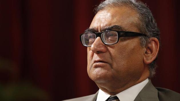 Former SC judge and chairman of Press Council of India Justice Markandey Katju, in Mumbai. (Kunal Patil/HT File Photo) Former SC judge and chairman of Press Council of India Justice Markandey Katju, in Mumbai. (Kunal Patil/HT File Photo)