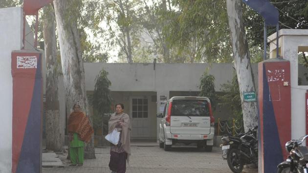 Division No 1 police station, which is investigating the missing girl case.(HT Photo)