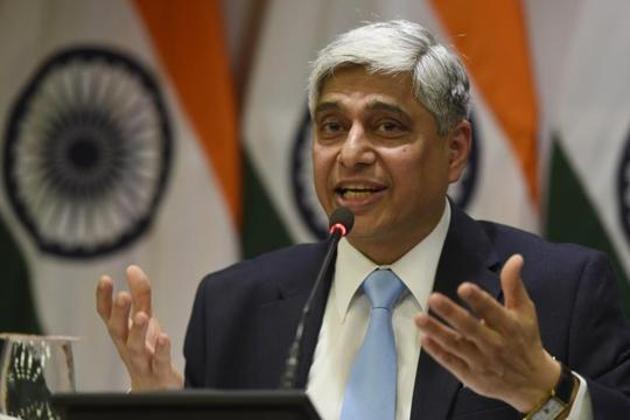 Ministry of external afairs (MEA) spokesperson Vikas Swarup has been appointed the high commissioner to Canada.(HT File)