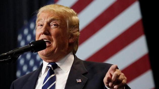 US President-elect Donald Trump speaks at the USA Thank You Tour event at the Wisconsin State Fair Exposition Center in West Allis, Wisconsin. US President-elect Donald Trump speaks at the USA Thank You Tour event at the Wisconsin State Fair Exposition Center in West Allis, Wisconsin.