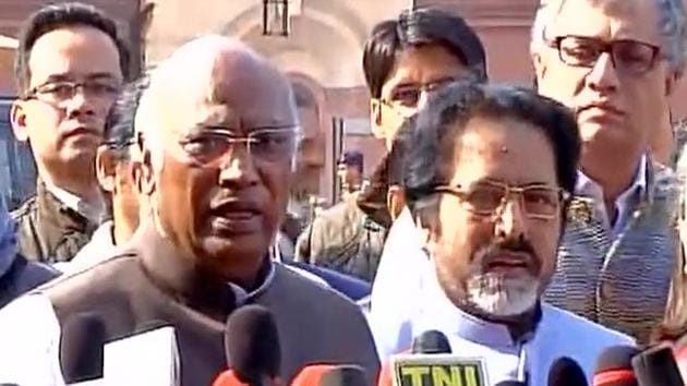 Opposition leaders have been meeting every morning to decide on a united strategy in Parliament during the winter session, which has been a virtual washout.(ANI Photo)