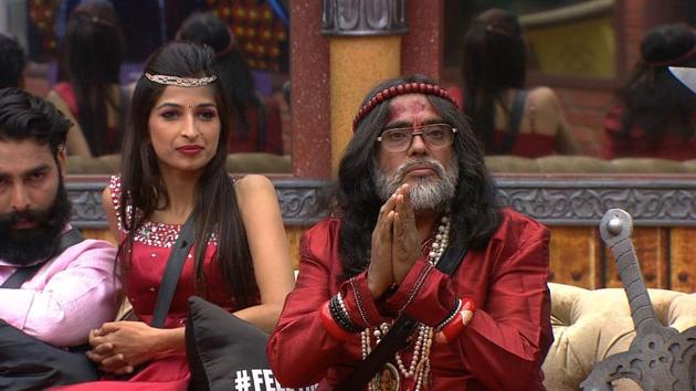 Priyanka Jagga often says Om Swamiji is like her father. However, after watching him complain about her to the housemates, she was infuriated.(Colors)