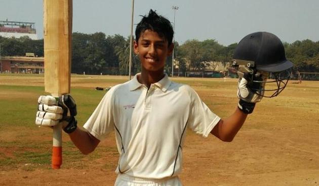 Suryansh Shegde scored 326 off just 137 balls in Mumbai’s Giles Shield. (HT Photo) Suryansh Shegde scored 326 off just 137 balls in Mumbai’s Giles Shield. (HT Photo)
