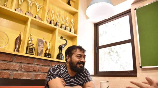 Film-maker Anurag Kashyap is gearing up for his next project- a love story set in UP. (HT Photo) Film-maker Anurag Kashyap is gearing up for his next project- a love story set in UP. (HT Photo)