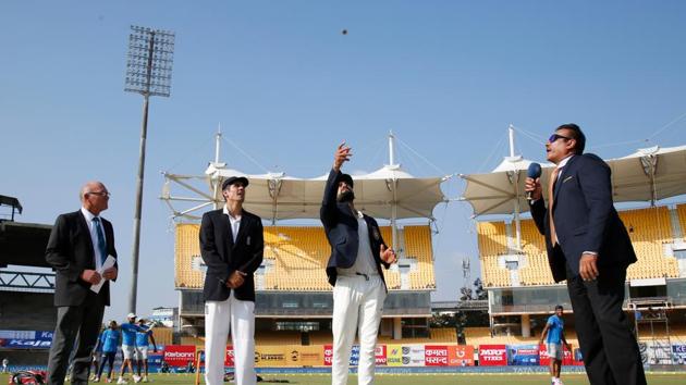 Alastair Cook won the toss and chose to bat on a pitch that had a bit of moisture. (BCCI)