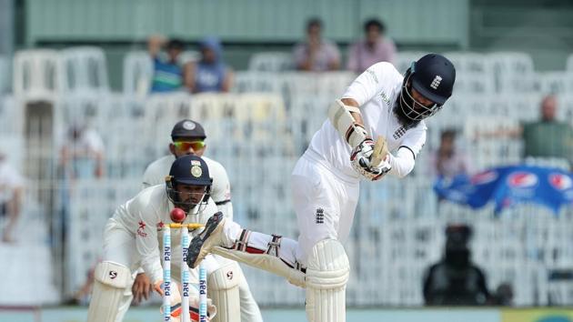 Moeen Ali gave him wonderful company and the pair rebuilt the innings for England. (BCCI)