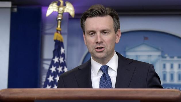 White House press secretary Josh Earnest speaks during the daily briefing at the White House in Washington. (AP Photo) White House press secretary Josh Earnest speaks during the daily briefing at the White House in Washington. (AP Photo)