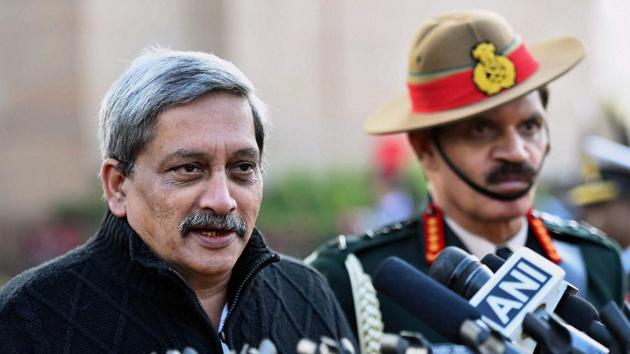 Defence minister Manohar Parrikar speaks to media after paying homage to the martyrs at Amar Jawan Jyoti on the occasion of 'Vijay Diwas' in New Delhi. (PTI Photo) Defence minister Manohar Parrikar speaks to media after paying homage to the martyrs at Amar Jawan Jyoti on the occasion of 'Vijay Diwas' in New Delhi. (PTI Photo)