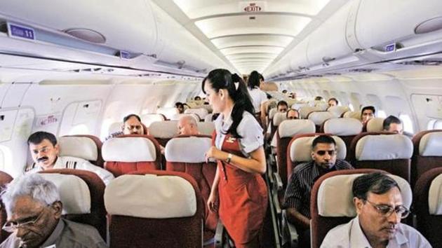 The Centre is positively considering a request made by airline companies to provide inflight Wi-Fi services, union civil aviation minister Ashok Gajapathi Raju said.(Livemint)