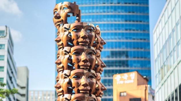 The theatre district in Seoul. (Shutterstock) The theatre district in Seoul. (Shutterstock)