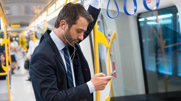 If you are using a public mode of transport, carry earphones/headphones as a rule and use them.(Shutterstock)