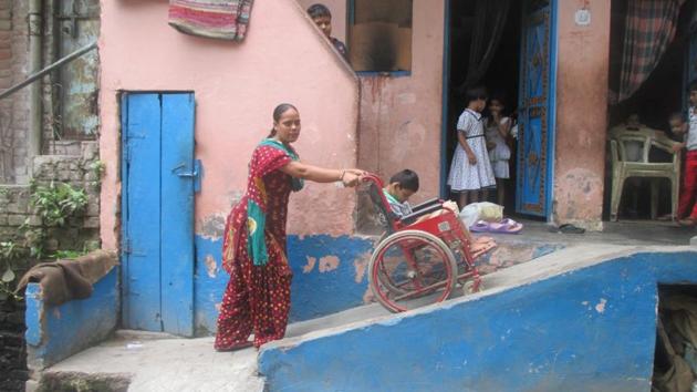 A ramp created by Anchal at the home of a student as part of their Home Modification project. (Photo: Anchal Charitable Trust) A ramp created by Anchal at the home of a student as part of their Home Modification project. (Photo: Anchal Charitable Trust)