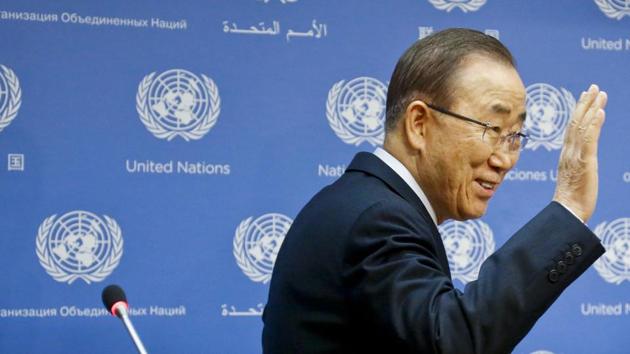 United Nations secretary general Ban Ki-moon at a press conference on Friday. (AP file photo) United Nations secretary general Ban Ki-moon at a press conference on Friday. (AP file photo)
