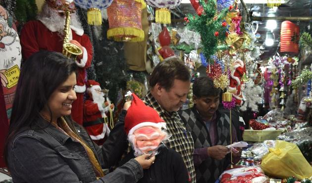 Be it corporates, schools, retailers, malls or government offices, all bulk orders for Christmas trees and decorations from across Delhi-NCR, Punjab, Uttar Pradesh, Haryana and even northeastern states are placed in this market. Be it corporates, schools, retailers, malls or government offices, all bulk orders for Christmas trees and decorations from across Delhi-NCR, Punjab, Uttar Pradesh, Haryana and even northeastern states are placed in this market.