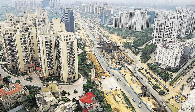 FOR GURGAON ROADS PACKAGE ONLY - Gurgaon, India- June 30: A view of the Golf Course Road, in Gurgaon, India, on Tuesday, June 30, 2015. (Photo by Parveen Kumar/Hindustan Times) FOR GURGAON ROADS PACKAGE ONLY - Gurgaon, India- June 30: A view of the Golf Course Road, in Gurgaon, India, on Tuesday, June 30, 2015. (Photo by Parveen Kumar/Hindustan Times)