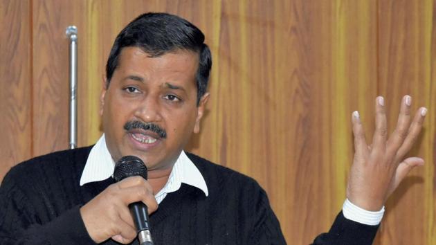 Delhi CM Arvind Kejriwal addresses a press conference in New Delhi. (PTI File Photo) Delhi CM Arvind Kejriwal addresses a press conference in New Delhi. (PTI File Photo)